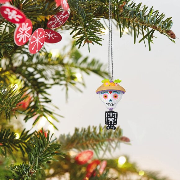 New! Sweet Sugar Skull Hallmark Keepsake Ornament 2022 Mexican Day of the Dead - Picture 5 of 5